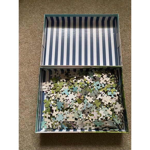 Galison Gray Malin Double Sided Puzzle 500 Pieces Beach Scene *Complete* - Picture 4 of 12